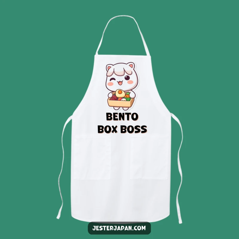 Funny Kawaii Bento Apron: Kitchen Fun with Sharing Character, a Practical Funny Gift