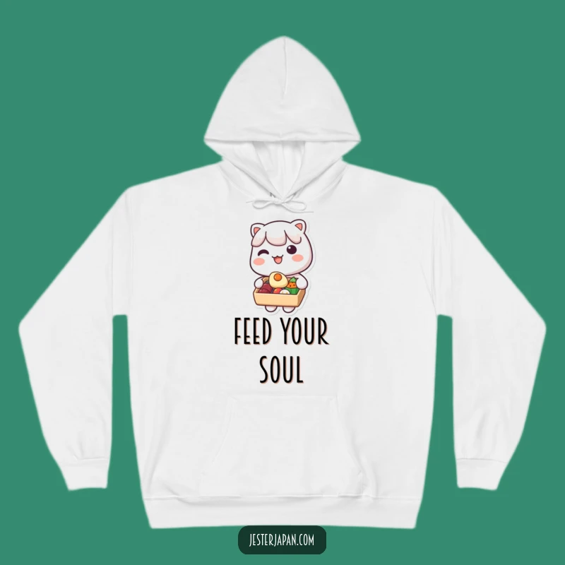 Funny Kawaii Bento Hoodie: Cozy Character Wear, a Warm and Funny Gift for All