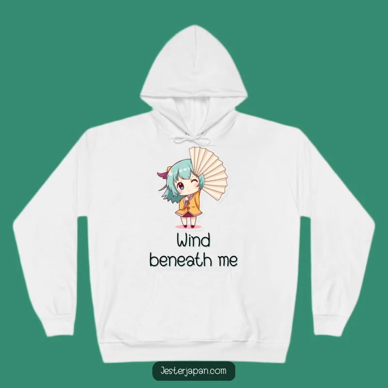 Funny Giant Fan Hoodie: Cozy Character Art for Dramatic Moments, a Warm Funny Gift