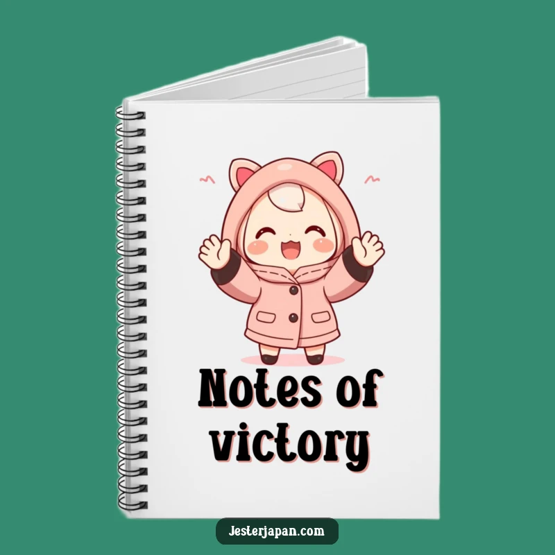 Funny Happi Coat Notebook: Cheerful Journal for Fans, a Spirited Funny Gift