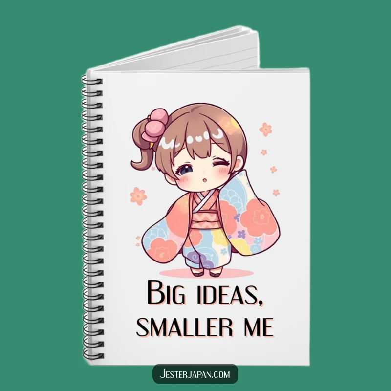 Funny Kimono Notebook: Hilarious Journal for Oversized Fashion Ideas Gift