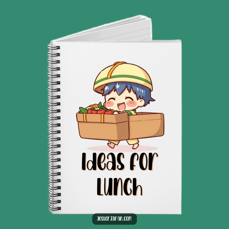 Funny Bento Box Notebook: Jot Down Your Delicious Plans